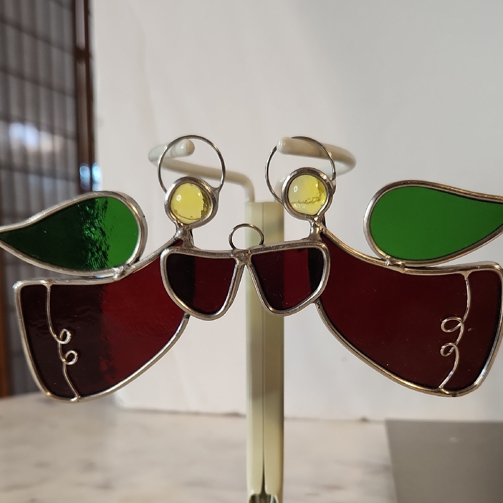 Handmade Stained Glass Angels